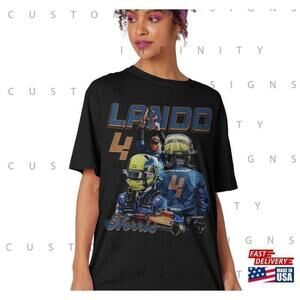 Lando Norris Formula 1 Racing Fan Graphic Unisex T-Shirt